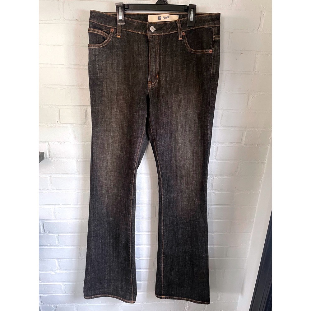 GAP Flare Stretch Jeans‎ Dark Wash Women's Size 10L